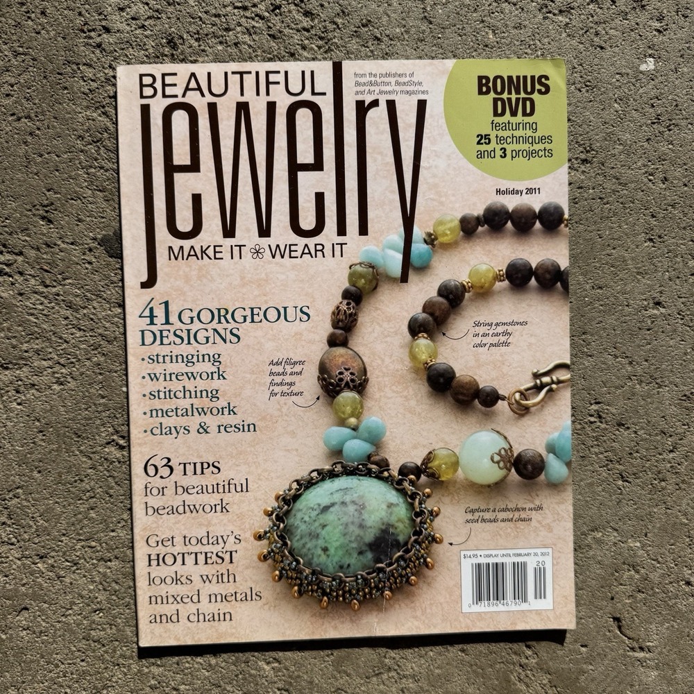 Beautiful Jewlery Make It & Wear It Magazine 2012- MAGAZINE ONLY